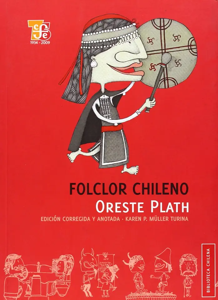 Capa do Livro Folclor Chileno - Oreste Plath