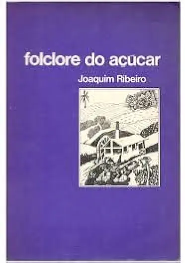 Capa do Livro Folclore do Açúcar - Joaquim Ribeiro