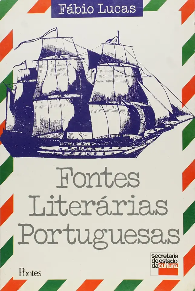 Capa do Livro Fontes Literárias Portuguesas - Fábio Lucas