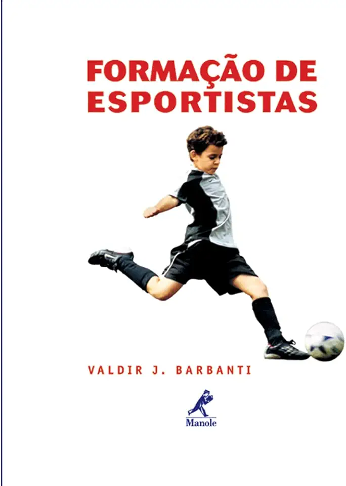 Capa do Livro Formação de Esportistas - Valdir J. Barbanti