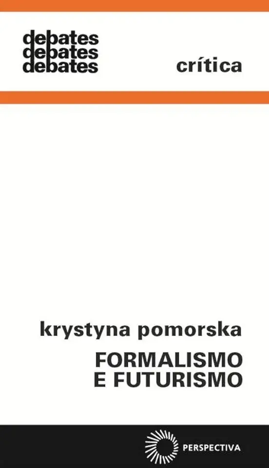 Capa do Livro Formalismo e Futurismo - Krystyna Pomorska