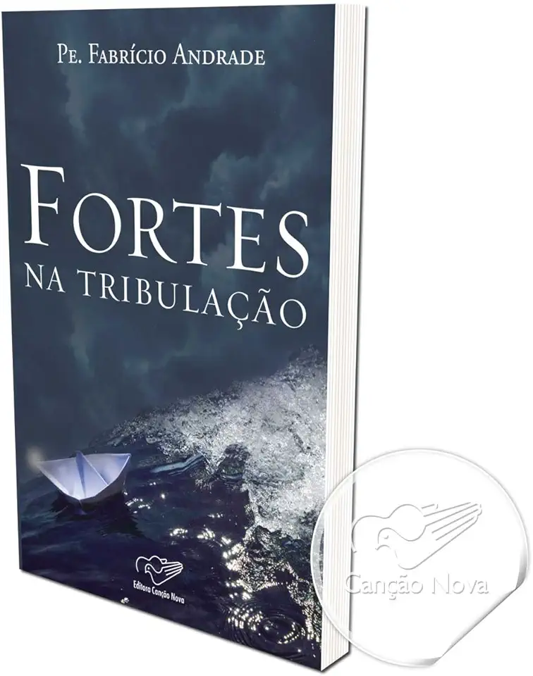 Capa do Livro Fortes na Tribulação - Pe. Fabrício Andrade