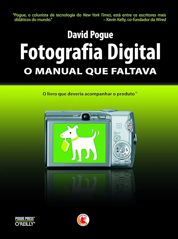 Capa do Livro Fotografia Digital o Manual Que Faltava - David Pogue