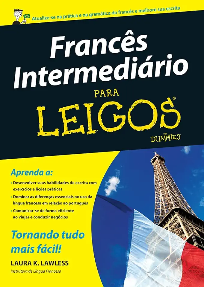 Capa do Livro Francês Intermediário Para Leigos - Laura K. Lawless