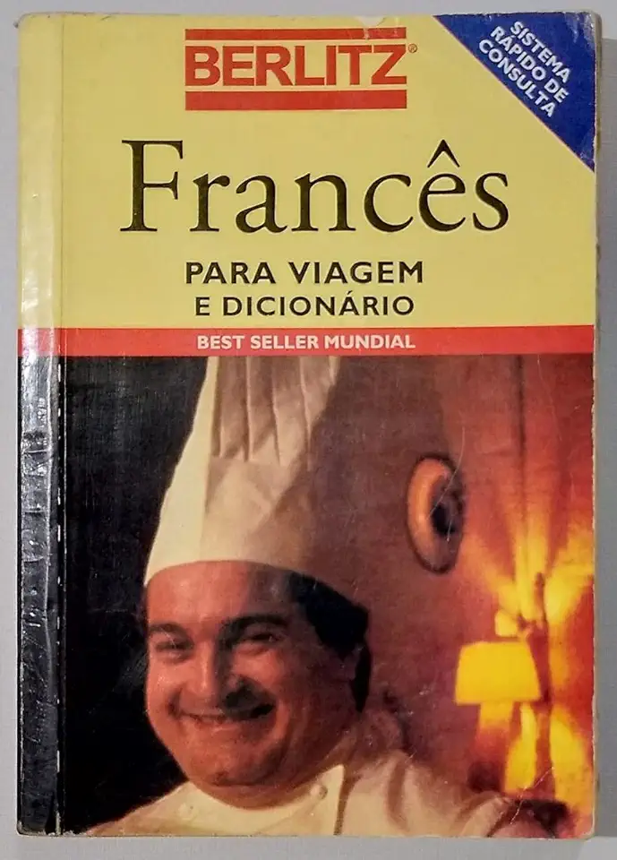 Capa do Livro Francês para Viagem e Dicionário - Berlitz