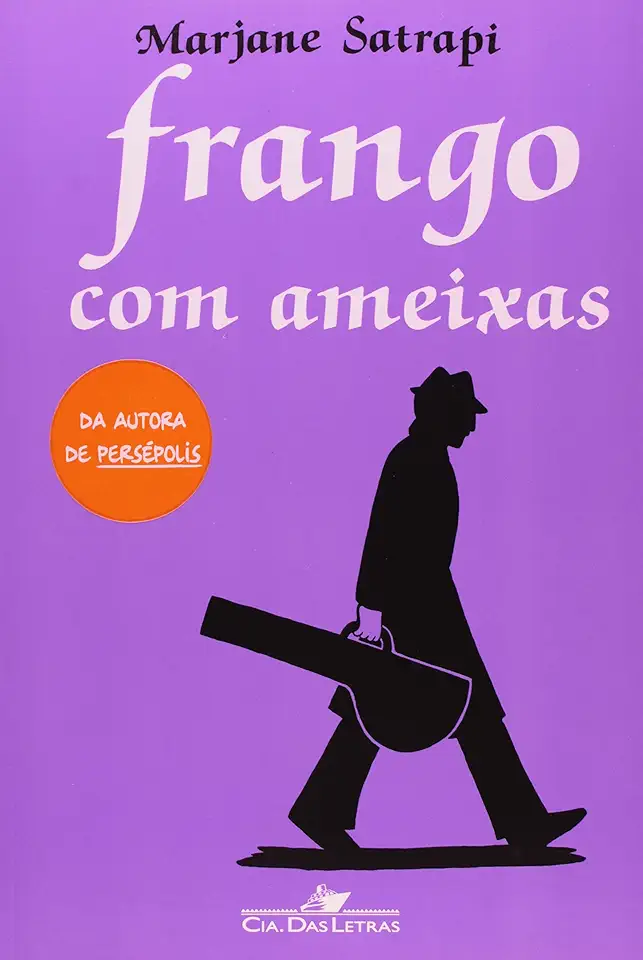 Capa do Livro Frango Com Ameixas - Marjane Satrapi