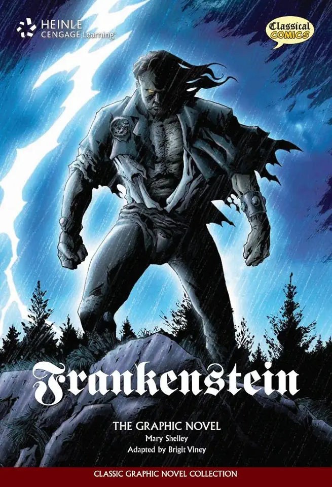 Capa do Livro Frankenstein - Classic Graphic Novel Collection - Viney, Brigit