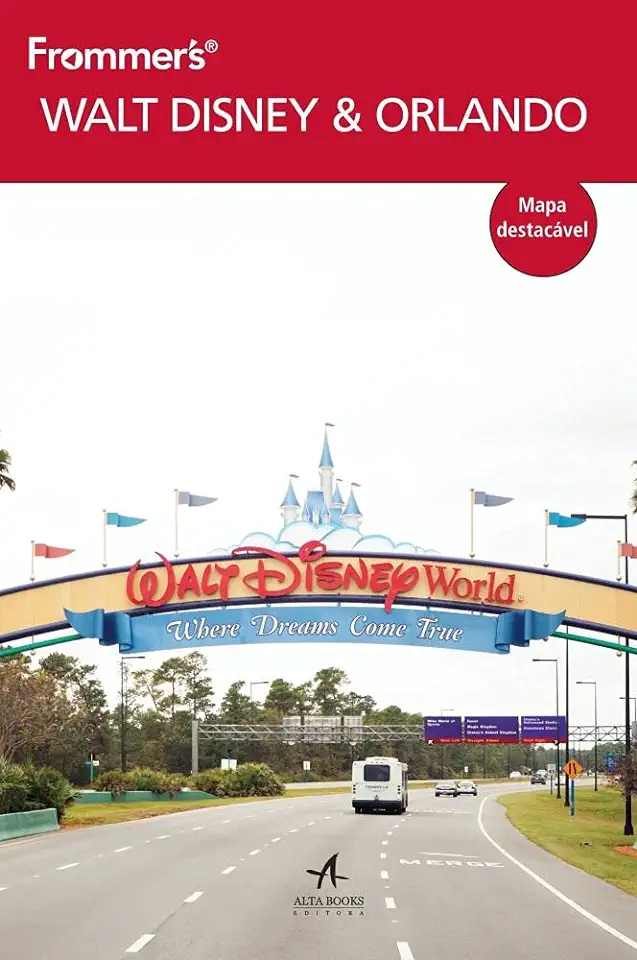 Capa do Livro Frommers - Guia de Viagem - Walt Disney World e Orlando - Laura Miller