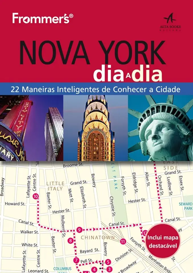 Capa do Livro Frommers Nova York Dia a Dia - Alexis Lipsitz  Flippin