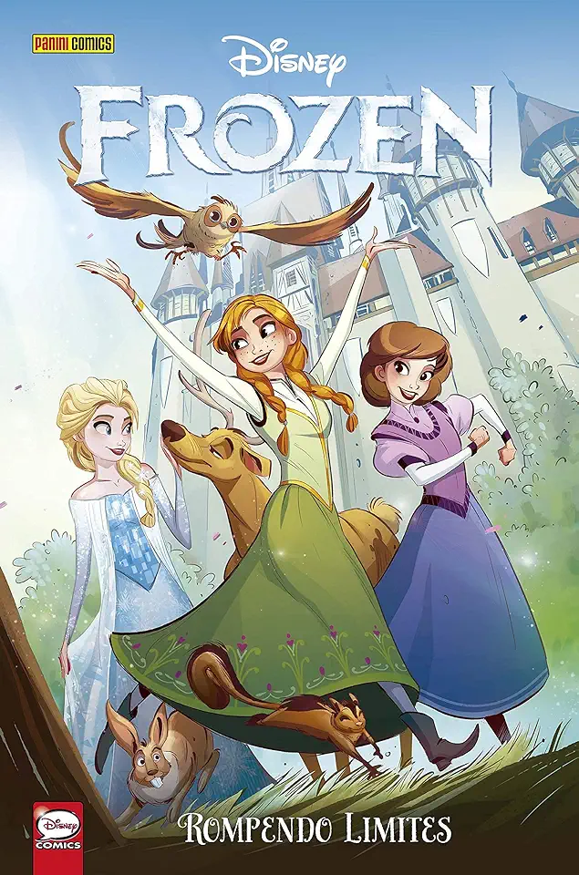 Capa do Livro Frozen: Rompendo Limites - Caramagna, Joe