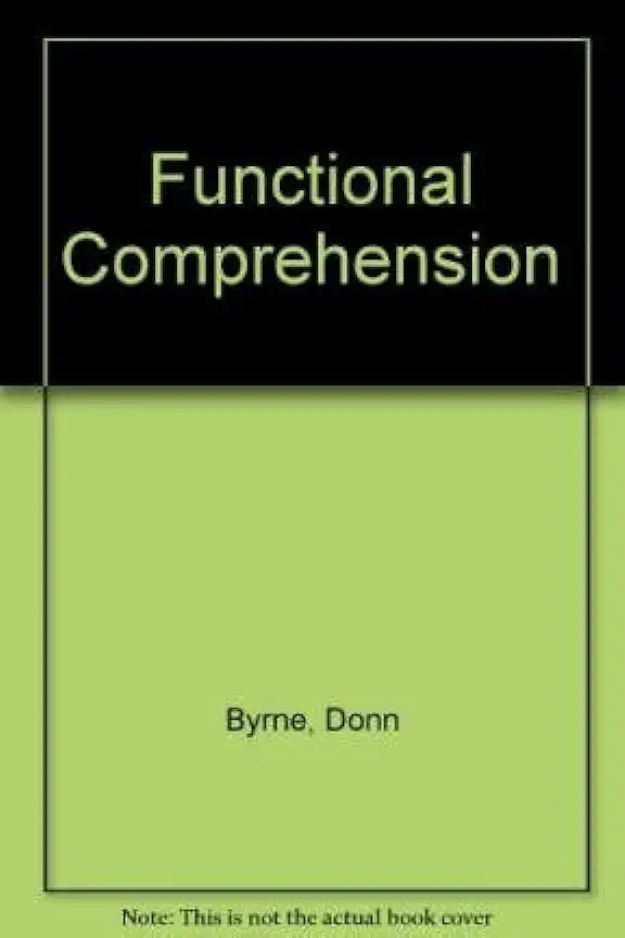 Capa do Livro Functional Comprehension - Donn Byrne