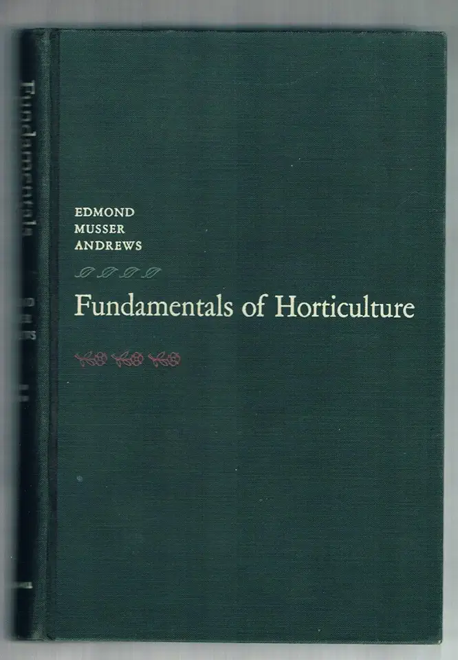 Capa do Livro Fundamentals Of Horticulture - J. B. Edmond