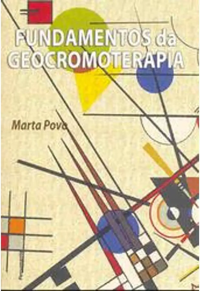 Capa do Livro Fundamentos da Geocromoterapia - Marta Povo