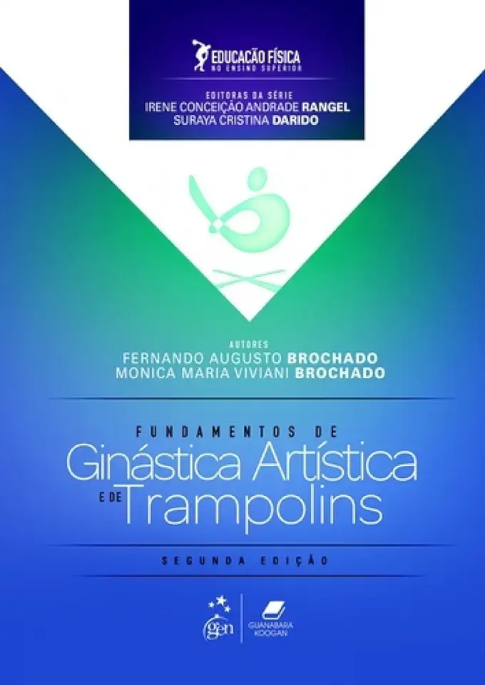 Capa do Livro Fundamentos de Ginástica Artística e de Trampolins - Fernando Augusto Brochado