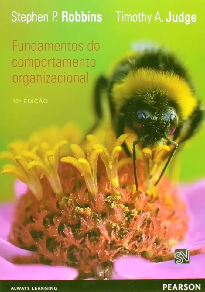 Capa do Livro Fundamentos do Comportamento Organizacional - Stephen P. Robbins