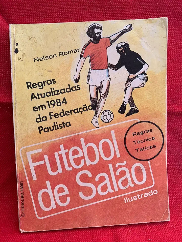 Capa do Livro Futebol de Salão - Nelson Romar