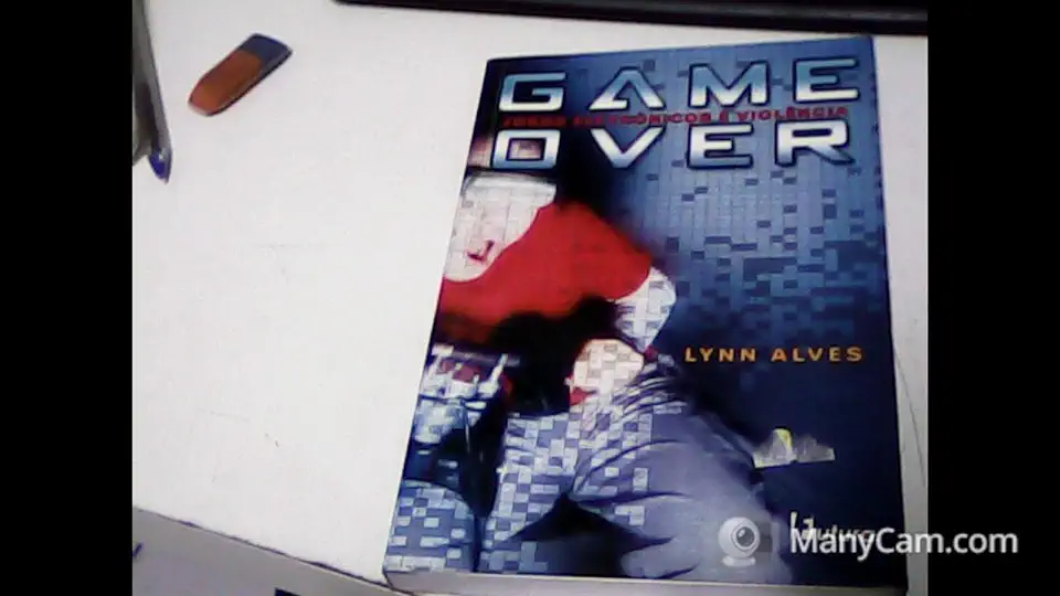 Capa do Livro Game Over - Jogos Eletrônicos e Violência - Lynn Alves