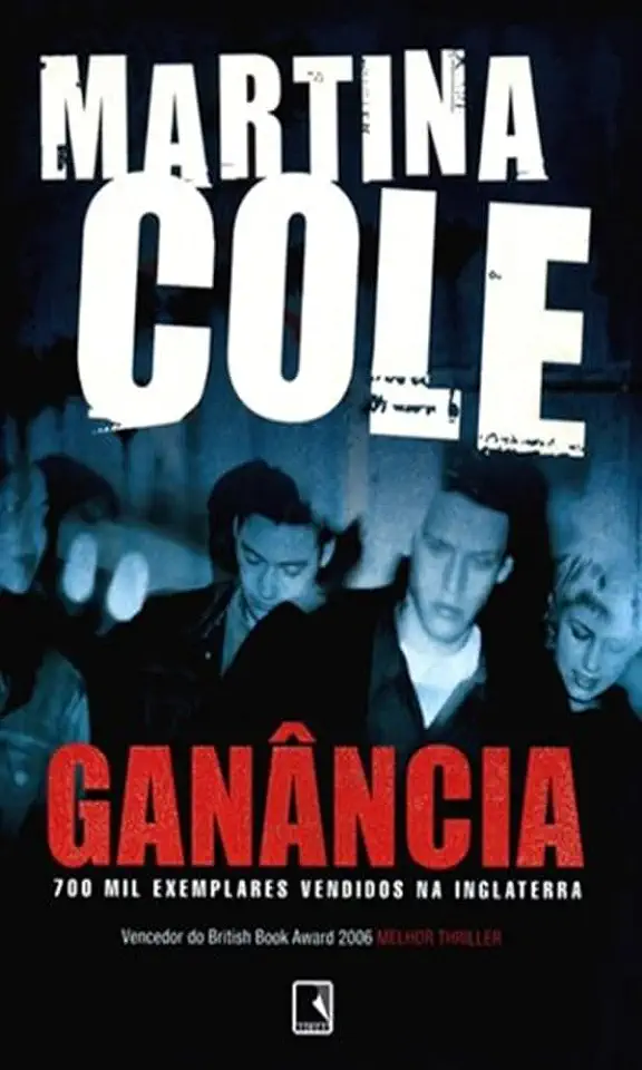 Capa do Livro Ganância - Martina Cole