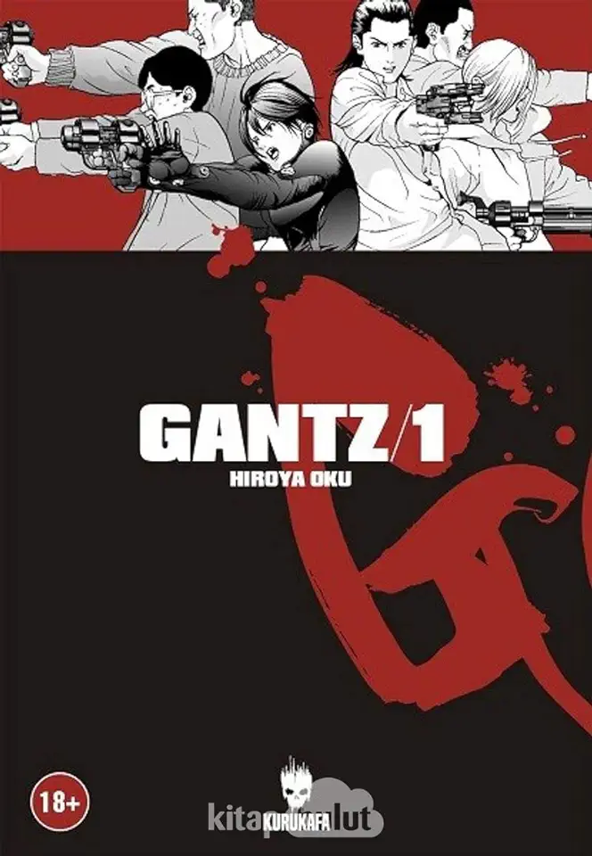 Capa do Livro Gantz 1 - Hiroya Oku