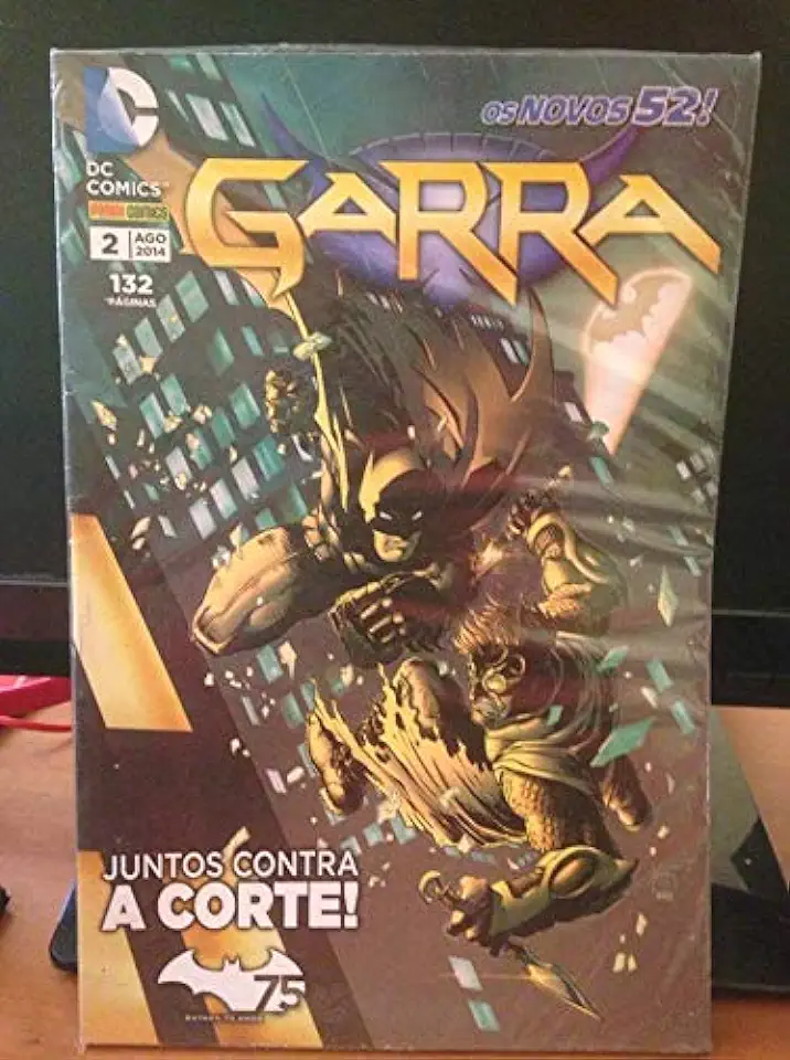 Capa do Livro Garra os novos 52 - DC Comics