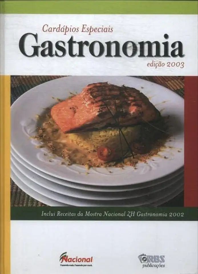 Capa do Livro Gastronomia: cardápios especiais - Pedro Haase Filho