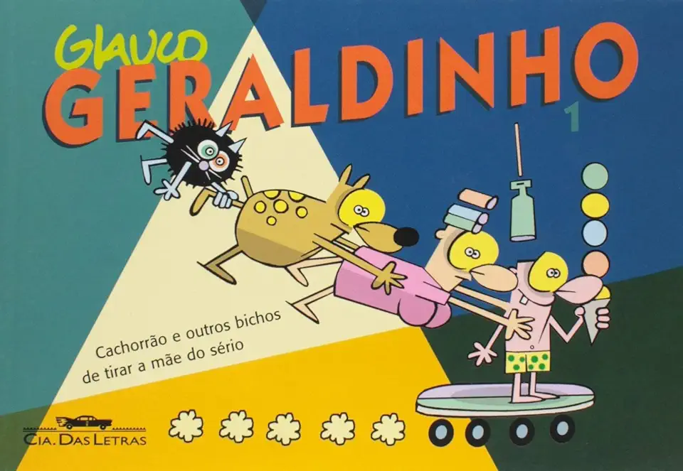 Capa do Livro Geraldinho 1 - Glauco