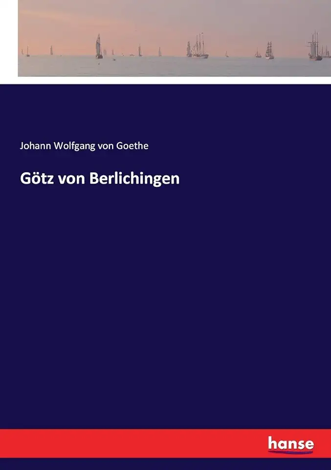 Capa do Livro GOTZ VON BERLICHINGEN - GOETHE, JOHANN WOLFGANG