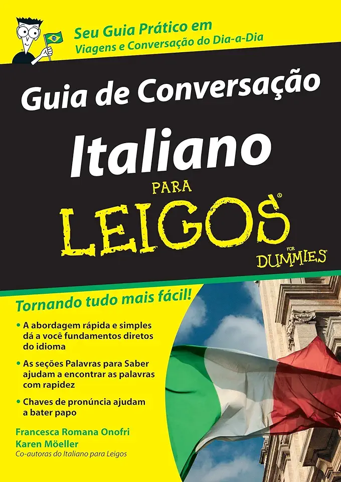 Capa do Livro GUIA DE CONVERSACAO ITALIANO PARA LEIGOS - ONOFRE, FRANCESCA