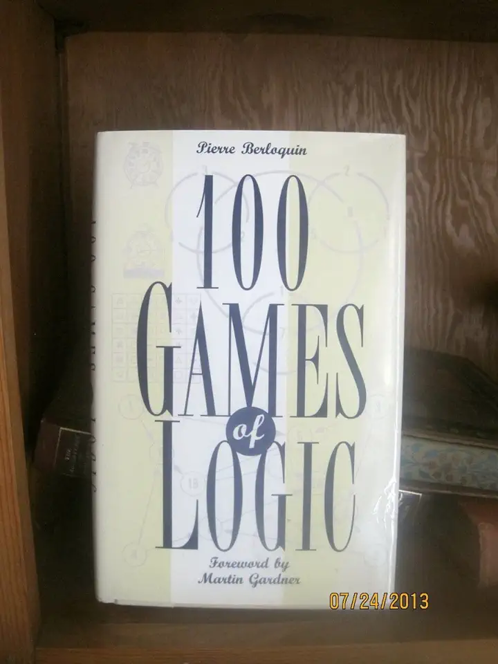 Capa do Livro 100 Jogos Lógicos - Pierre Berloquin