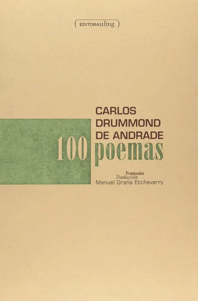 Capa do Livro 100 Poemas - Carlos Drummond de Andrade