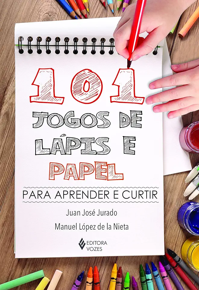 Capa do Livro 101 JOGOS DE LAPIS E PAPEL - JURADO, JUAN / NIETA, MANUEL