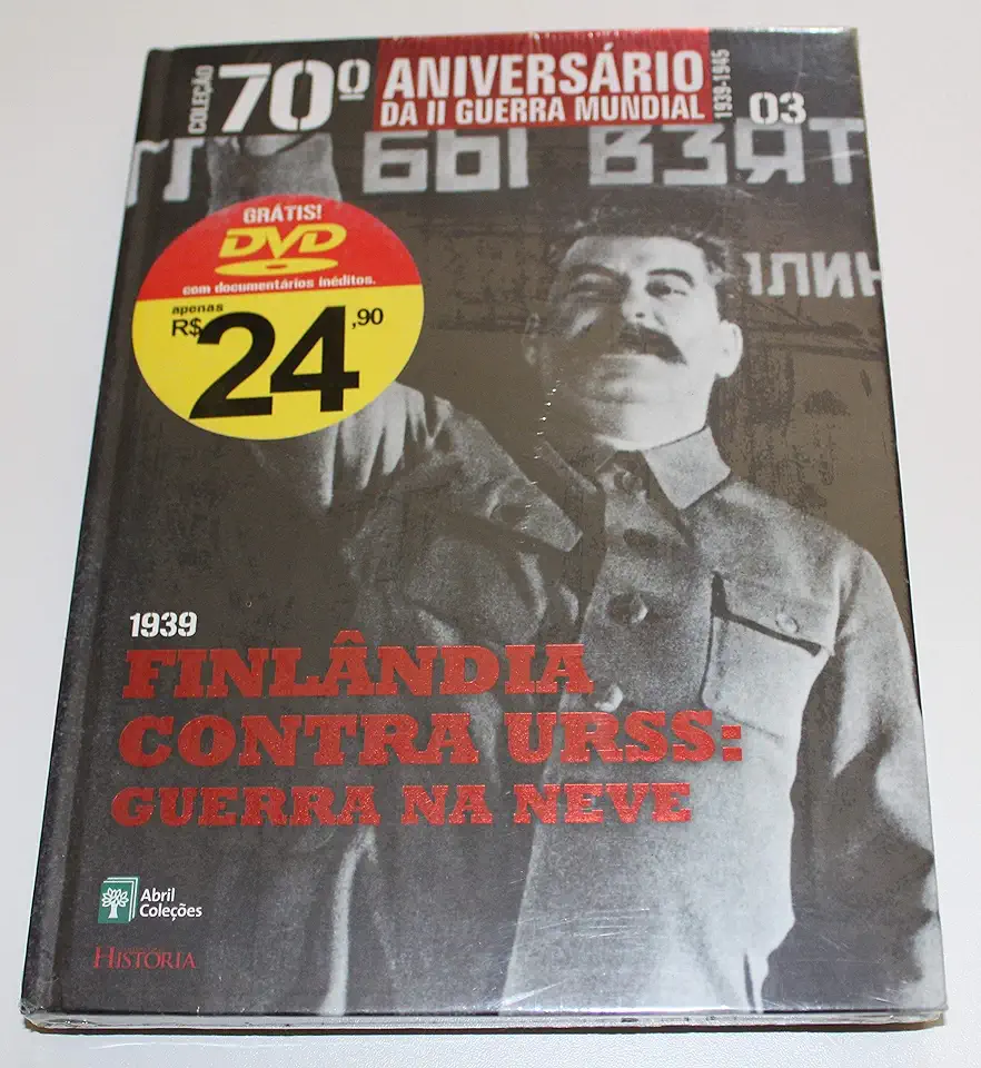 Capa do Livro 1939 Finlândia Contra Urss: Guerra na Neve - Abril Coleções