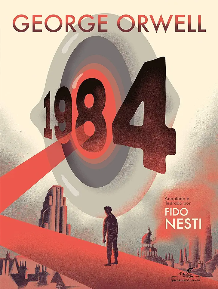 Capa do Livro 1984 (Edição em quadrinhos) - Orwell, George