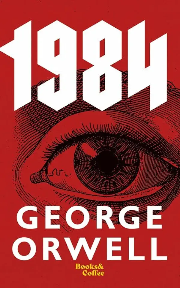Capa do Livro 1984: Nineteen Eighity Four - George Orwell