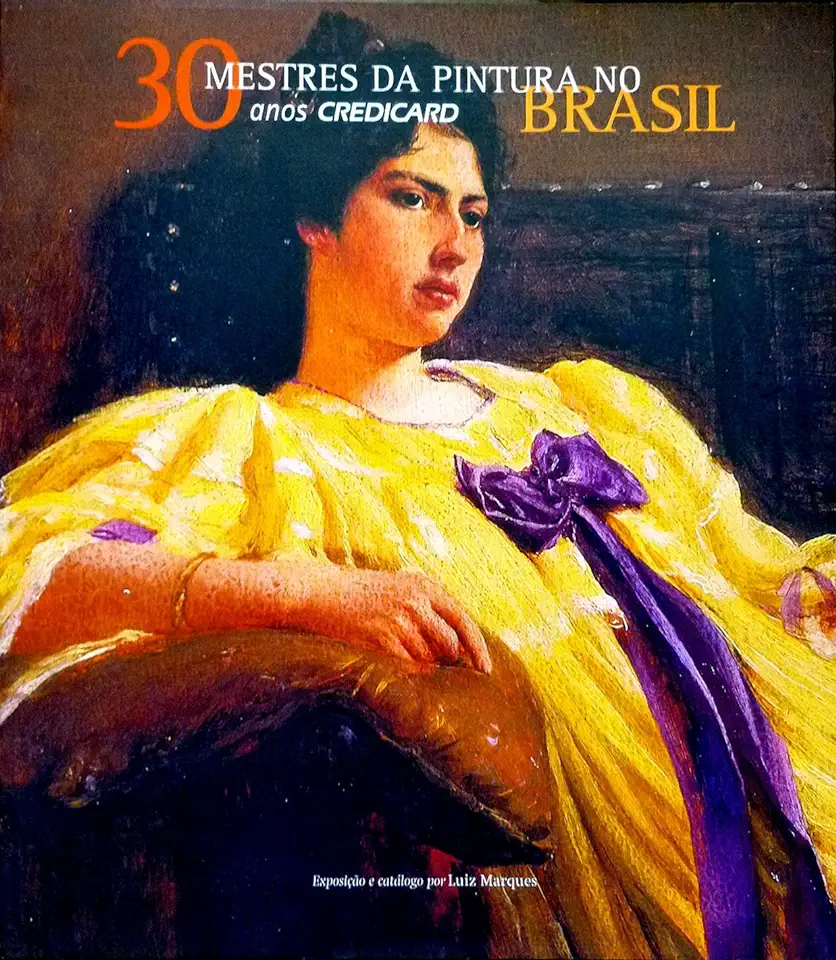 Capa do Livro 30 Mestres da Pintura no Brasil - Luiz Marques