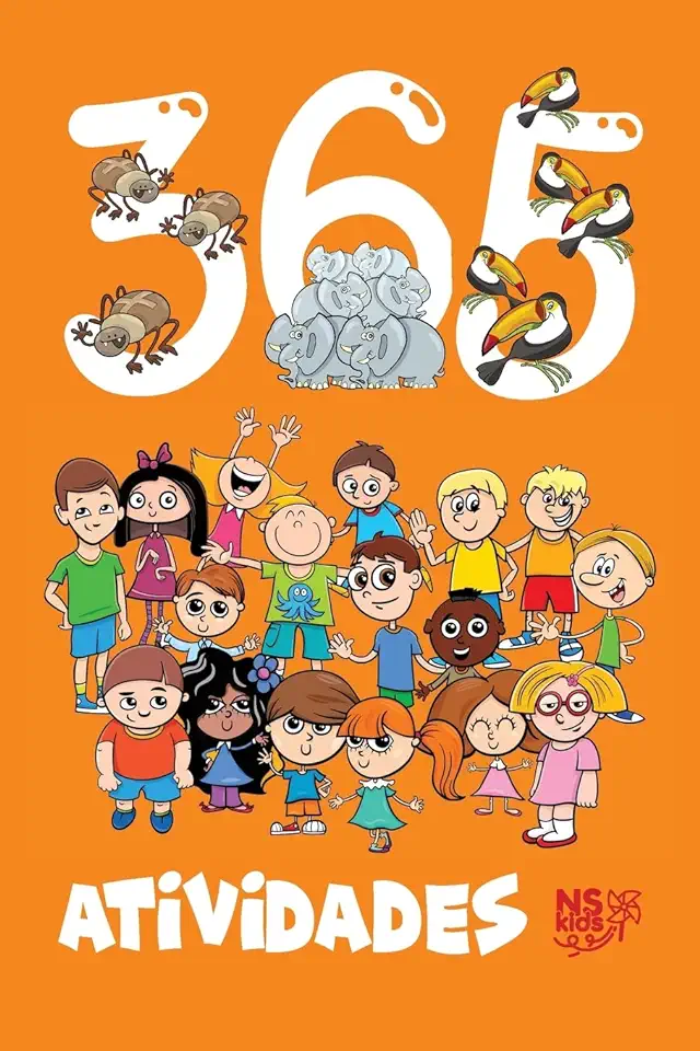 Capa do Livro 365 Atividades Para Todas As Idades - Kids, Agape