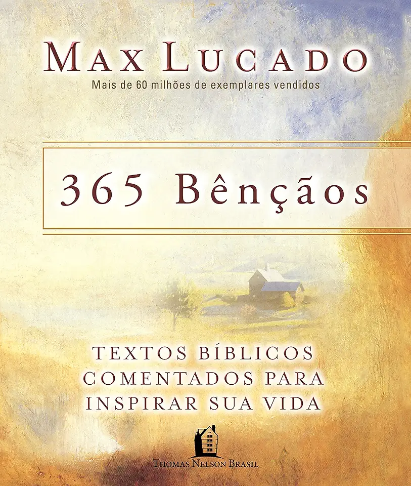 Capa do Livro 365 Bençãos - Max Lucado