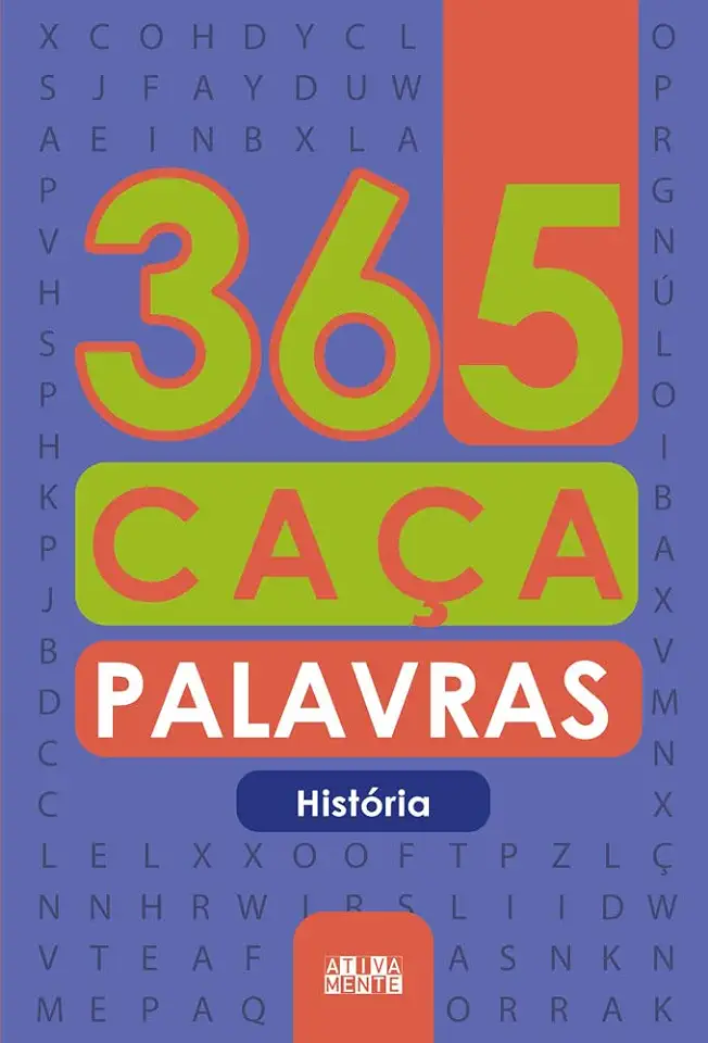 Capa do Livro 365 caça-palavras - História - Cultural, Ciranda