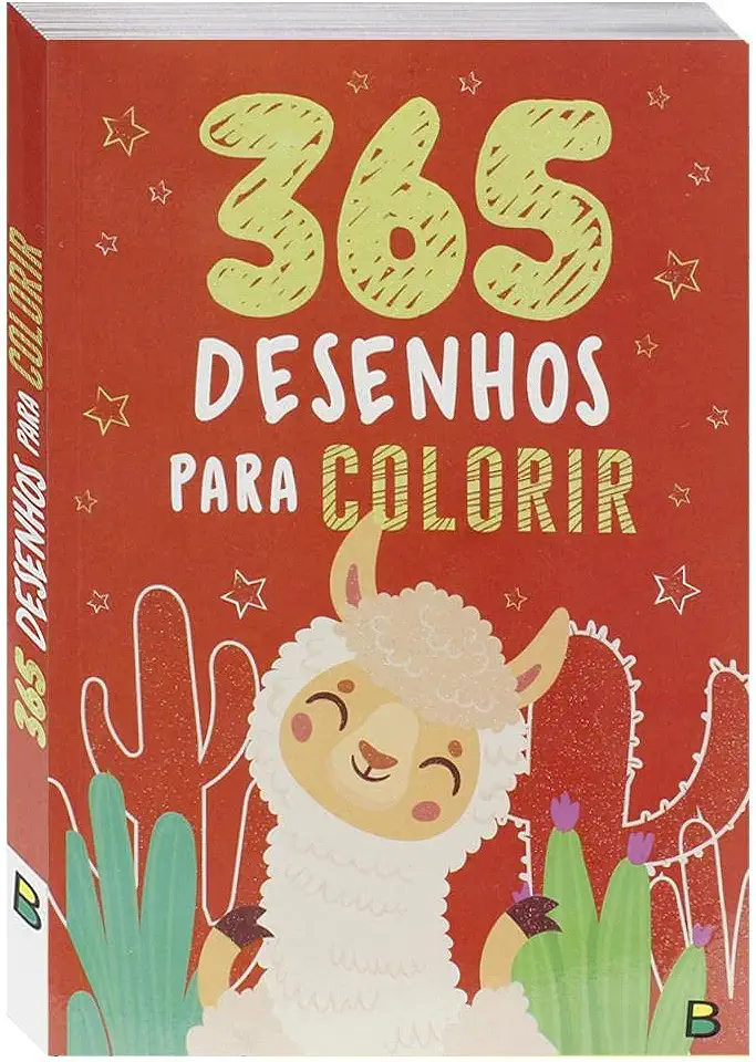 Capa do Livro 365 Desenhos Para Colorir (Verde) - Pegasus/Bjain