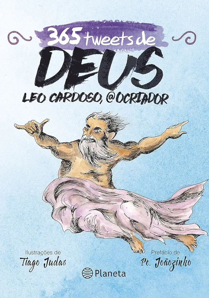Capa do Livro 365 Tweets de Deus - Leo Cardoso