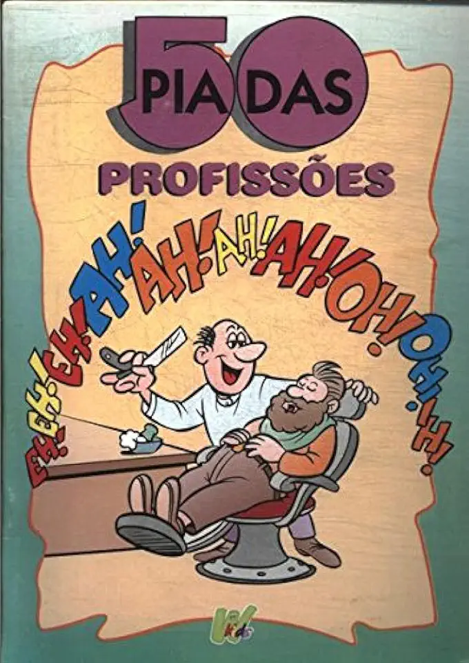Capa do Livro 50 Piadas Profissões - Donaldo Buchweitz