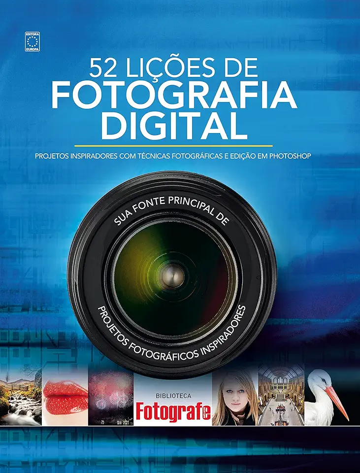 Capa do Livro 52 Lições de Fotografia Digital - Editora Europa
