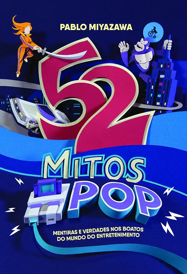 Capa do Livro 52 Mitos Pop - Pablo Miyazawa