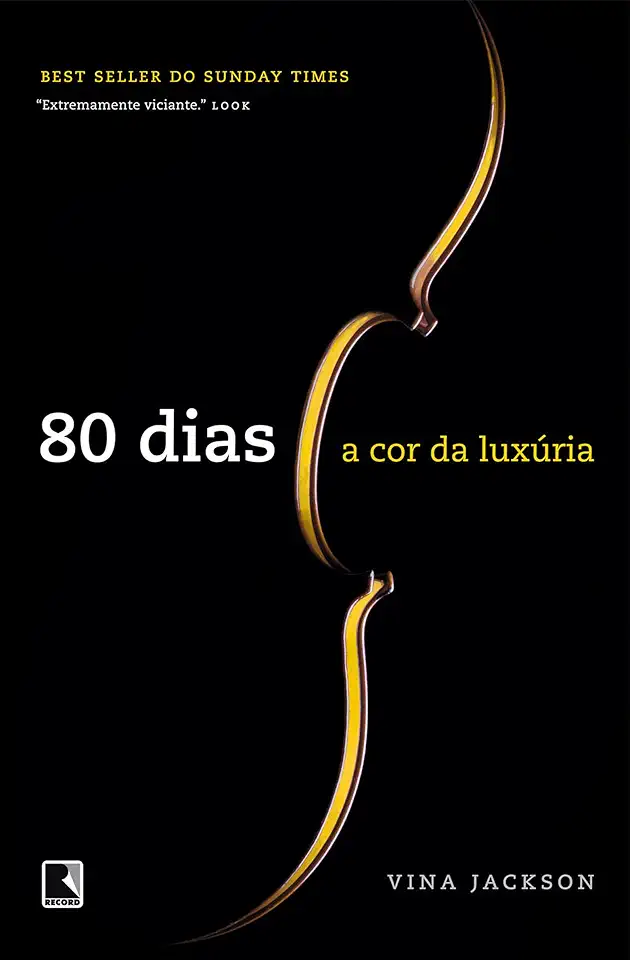 Capa do Livro 80 Dias - a Cor da Luxúria - Vina Jackson