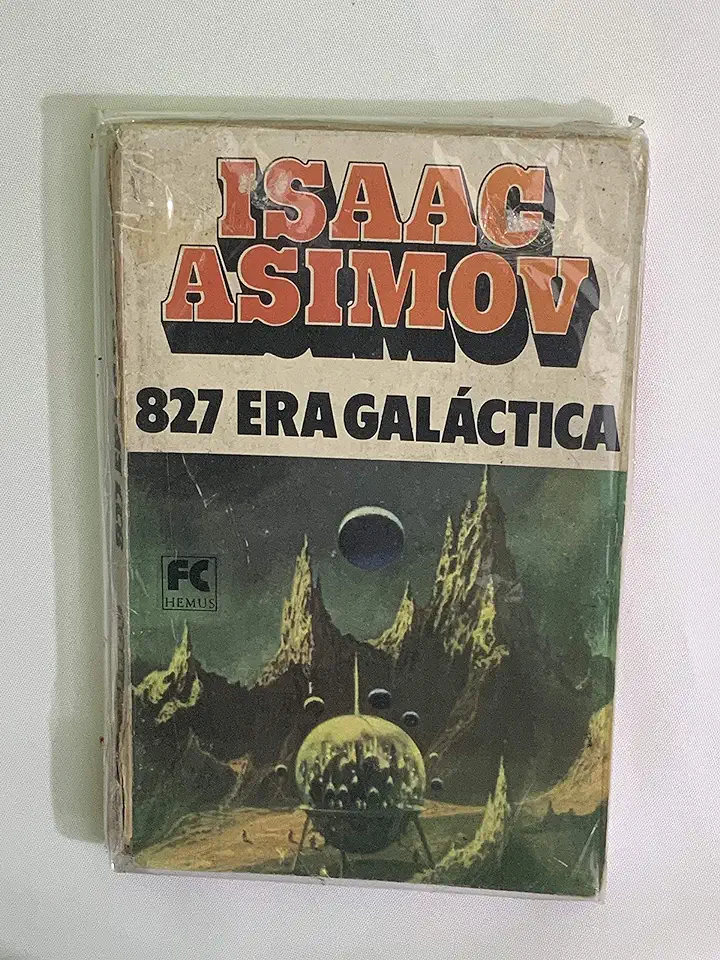 Capa do Livro 827 era Galáctica - Isaac Asimov