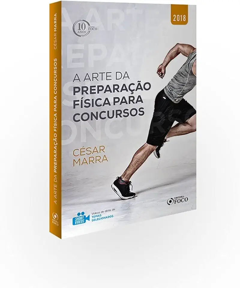Capa do Livro A arte da preparação física para concursos - 1ª edição - 2018 - Marra, César