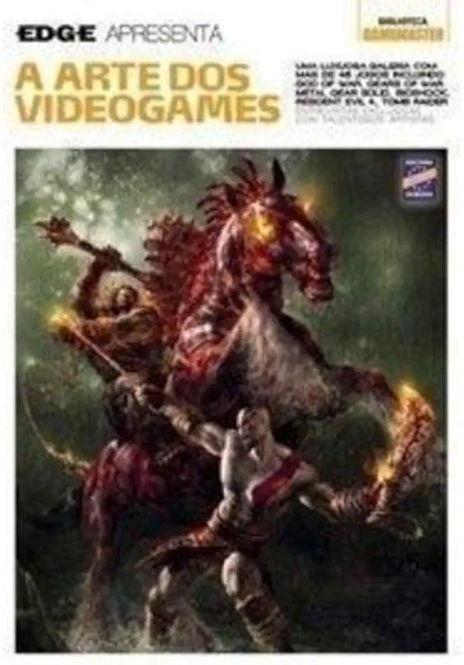 Capa do Livro A Arte dos Videogames - Edge