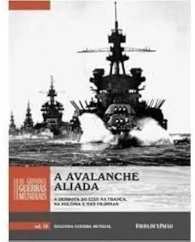 Capa do Livro A Avalanche Aliada - Richard Overy