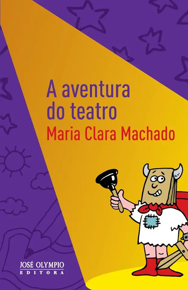 Capa do Livro A Aventura do Teatro - Maria Clara Machado