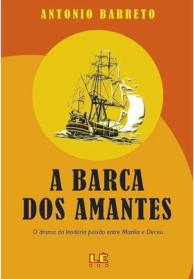 Capa do Livro A Barca dos Amantes - Antônio Barreto